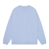 AMIRI Cotton V-Neck Bones Cardigan Sweater Blue